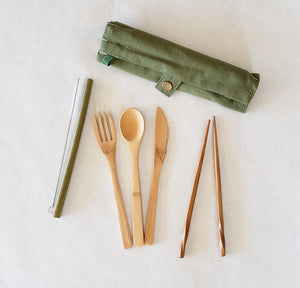 Reusable Bamboo Utensil Set